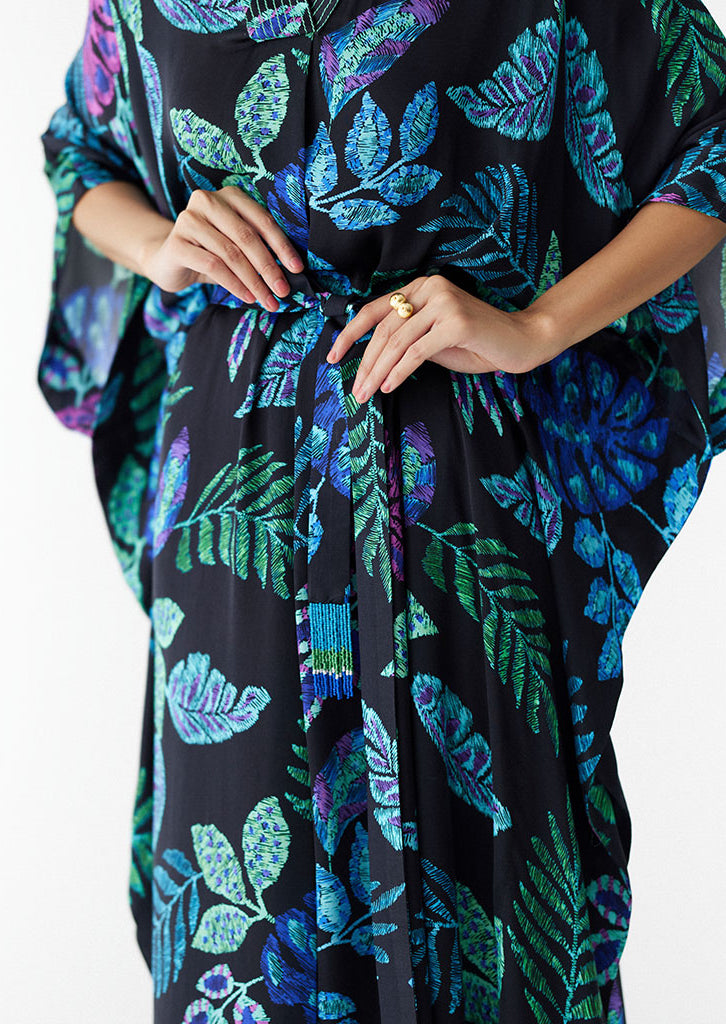 Black Jungle Kaftan JACKETS IKKIVI