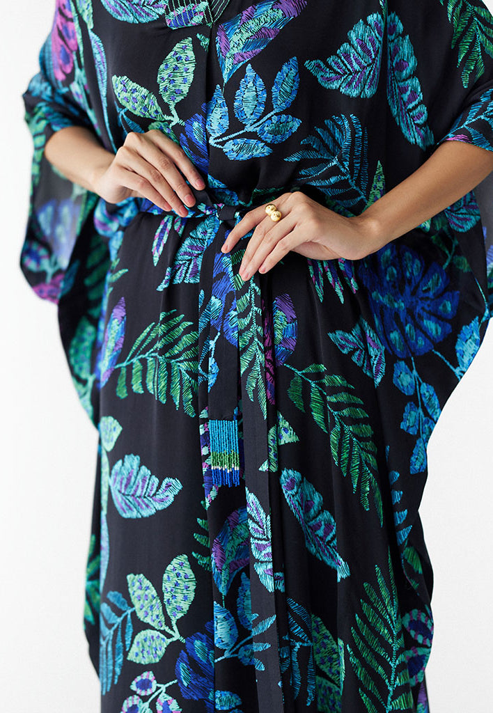 Black Jungle Kaftan JACKETS IKKIVI