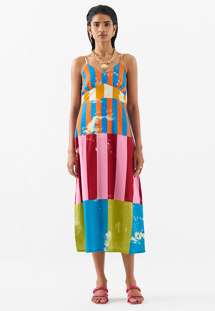 Long Beach Strappy Dress DRESSES IKKIVI