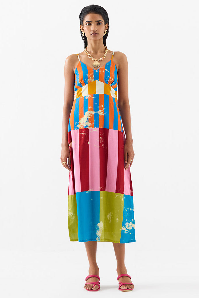 Long Beach Strappy Dress DRESSES IKKIVI