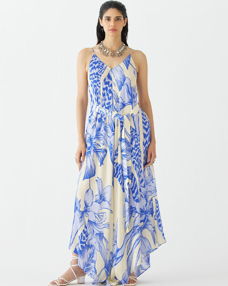 Blue Aphrodite Jumpsuit JUMPSUITS IKKIVI