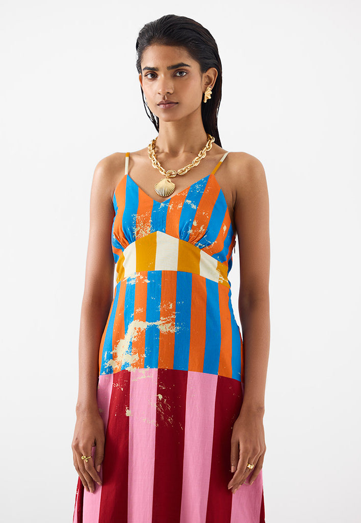 Long Beach Strappy Dress DRESSES IKKIVI