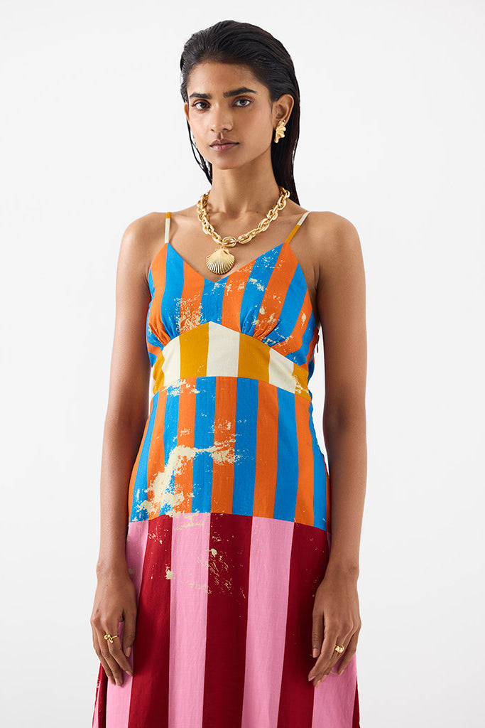 Long Beach Strappy Dress DRESSES IKKIVI