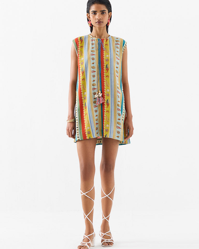 Sea Shell Mini Dress DRESSES IKKIVI