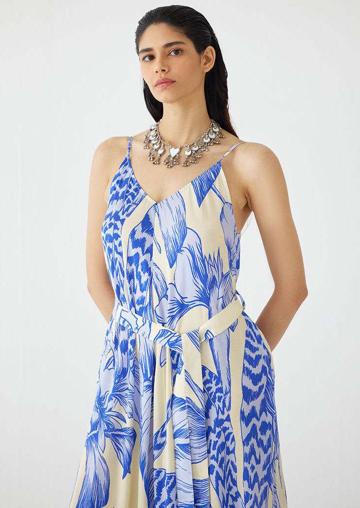 Blue Aphrodite Jumpsuit JUMPSUITS IKKIVI