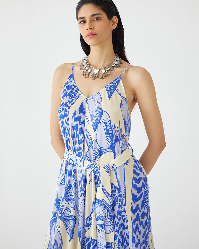 Blue Aphrodite Jumpsuit JUMPSUITS IKKIVI