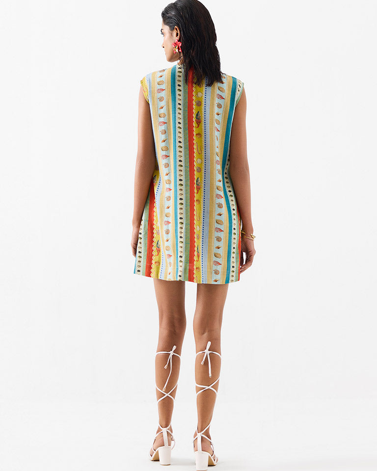 Sea Shell Mini Dress DRESSES IKKIVI