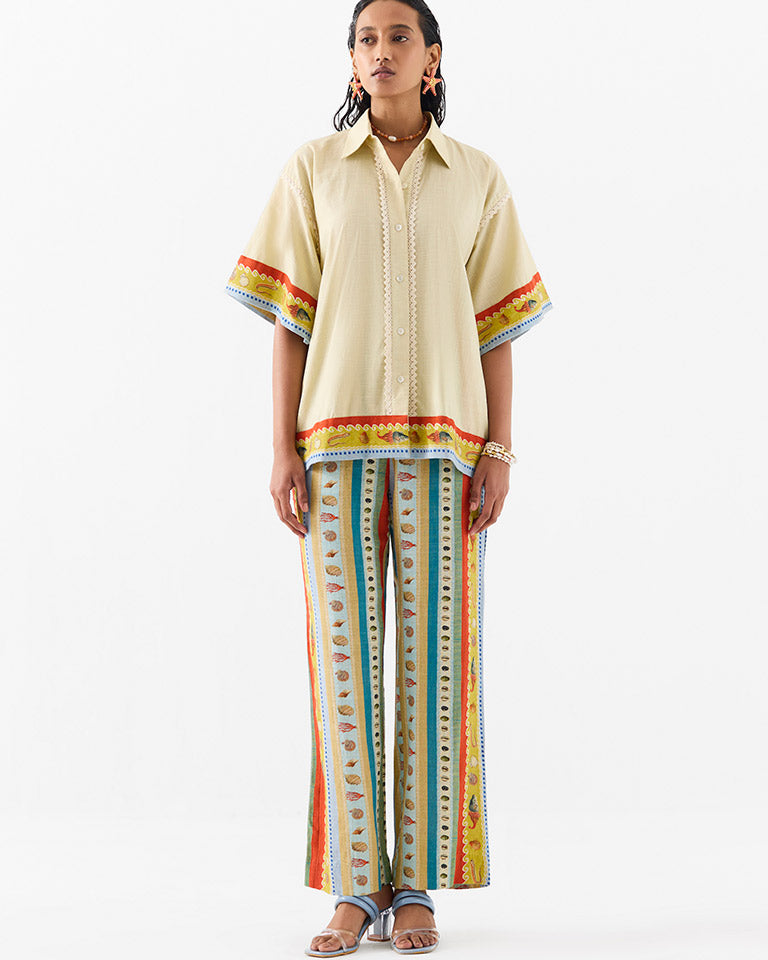 Sea Shell Shirt & Trousers Set SETS IKKIVI