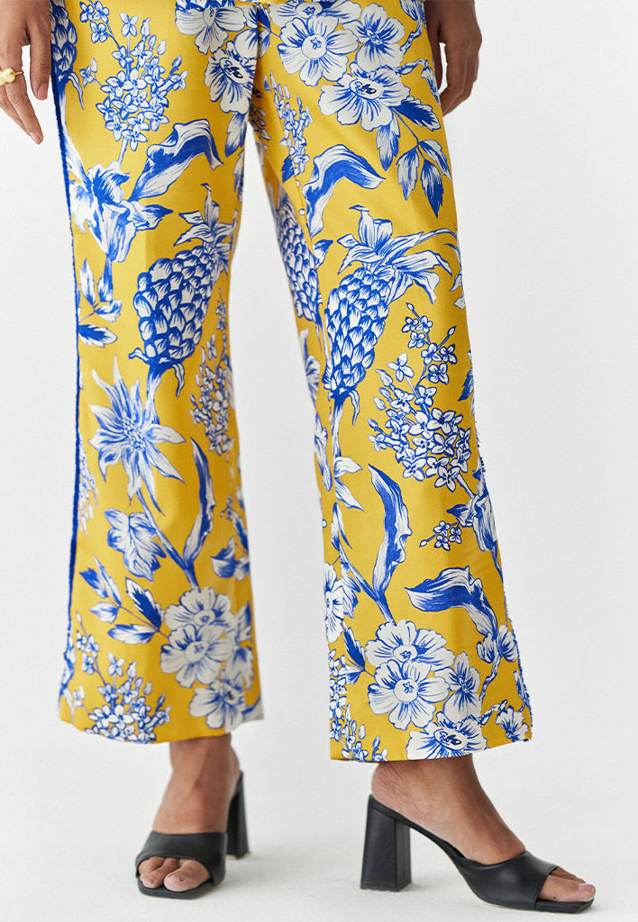 Yellow Pineapple Blazer Co-ord Set SETS IKKIVI