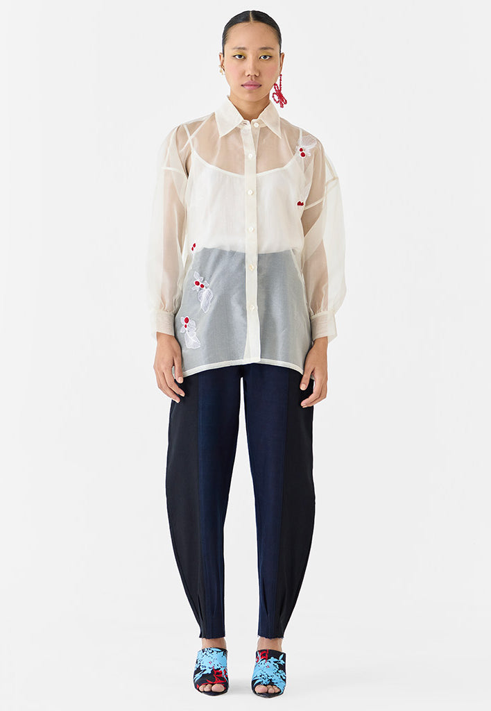 Koi Organza Shirt TOPS IKKIVI