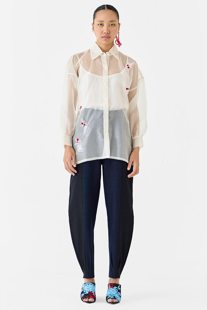 Koi Organza Shirt TOPS IKKIVI