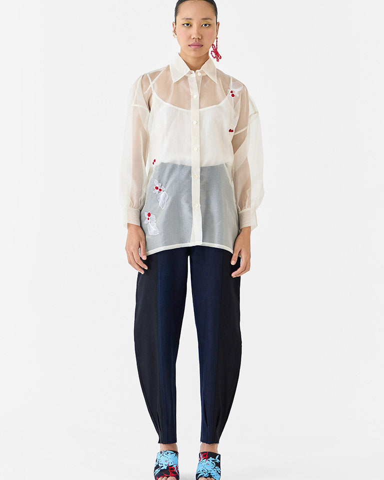 Koi Organza Shirt TOPS IKKIVI