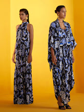 Load image into Gallery viewer, Black Pineapple Jumpsuit &amp; Cape Set SETS IKKIVI   
