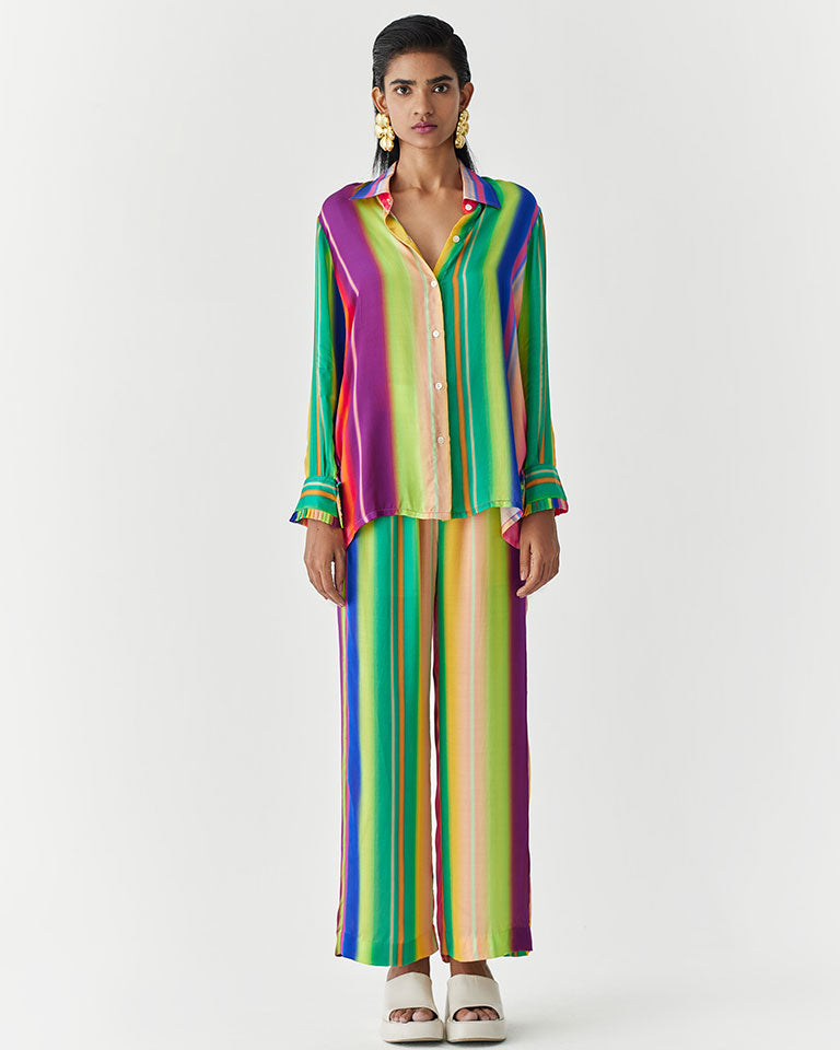 Rainbow Shirt & Trousers Co-ord Set SETS IKKIVI