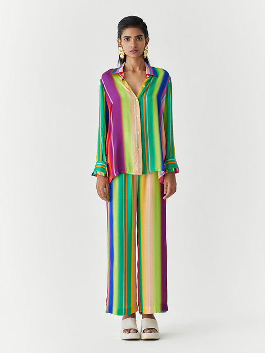 Rainbow Shirt & Trousers Co-ord Set SETS IKKIVI   