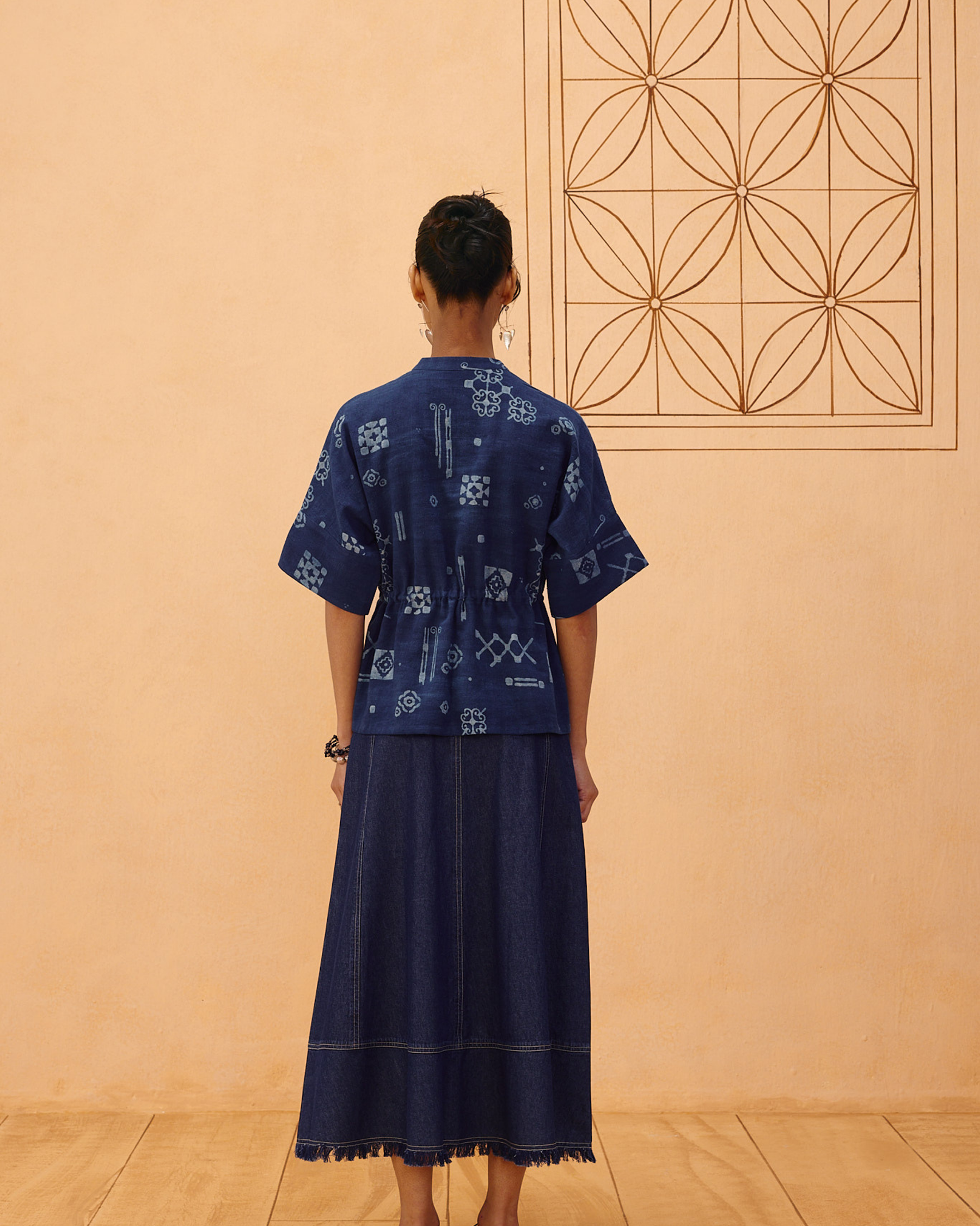 Rooted Beginnings Kala Cotton Peplum Top TOPS SUI