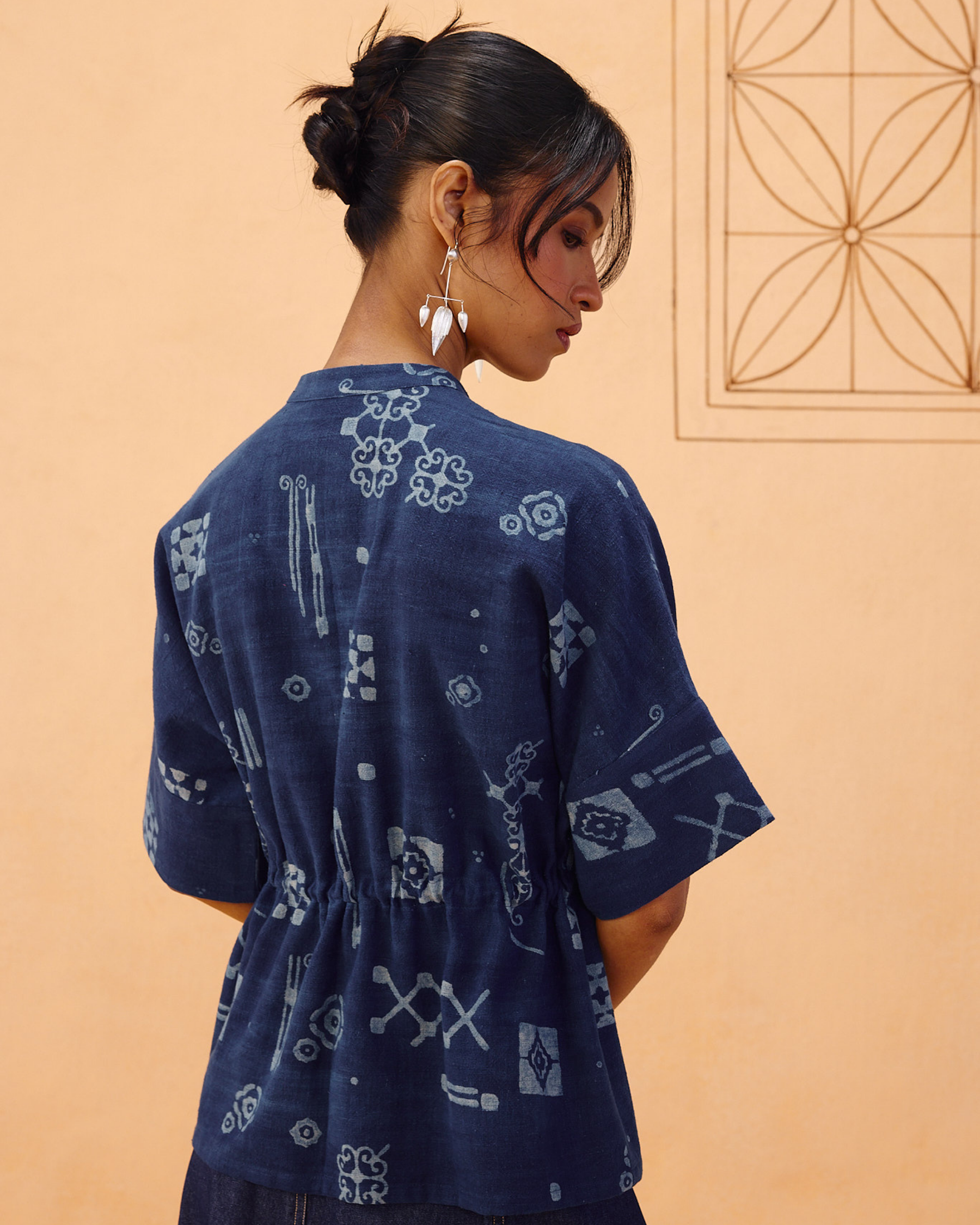 Rooted Beginnings Kala Cotton Peplum Top TOPS SUI