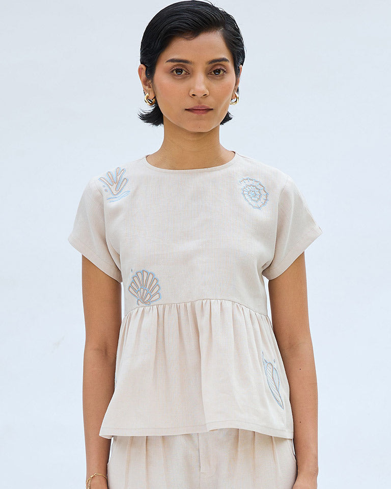 Sea Soul Linen Top TOPS SUI