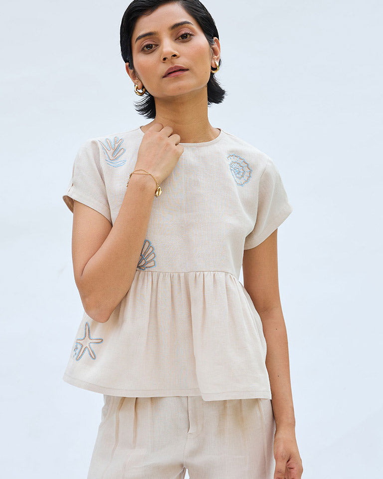 Sea Soul Linen Top TOPS SUI