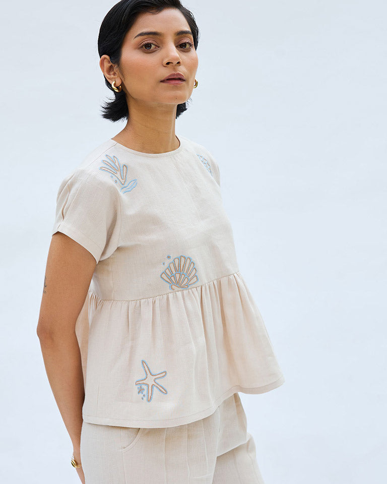Sea Soul Linen Top TOPS SUI