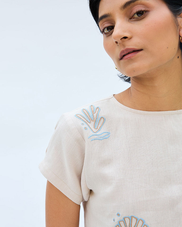 Sea Soul Linen Top TOPS SUI