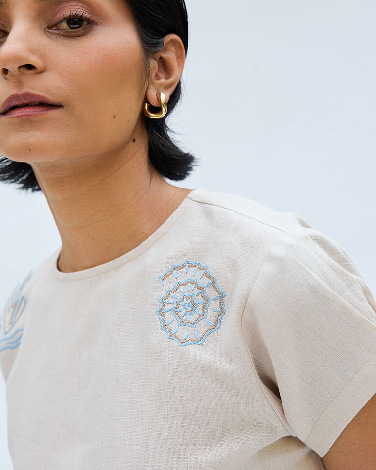 Sea Soul Linen Top TOPS SUI