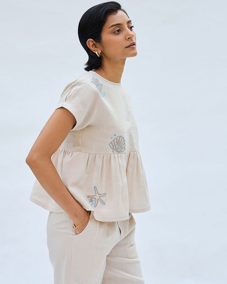 Sea Soul Linen Top TOPS SUI