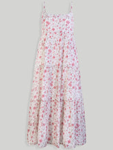 Load image into Gallery viewer, Strappy Tiered Floral Maxi Dress DRESSES Reistor   
