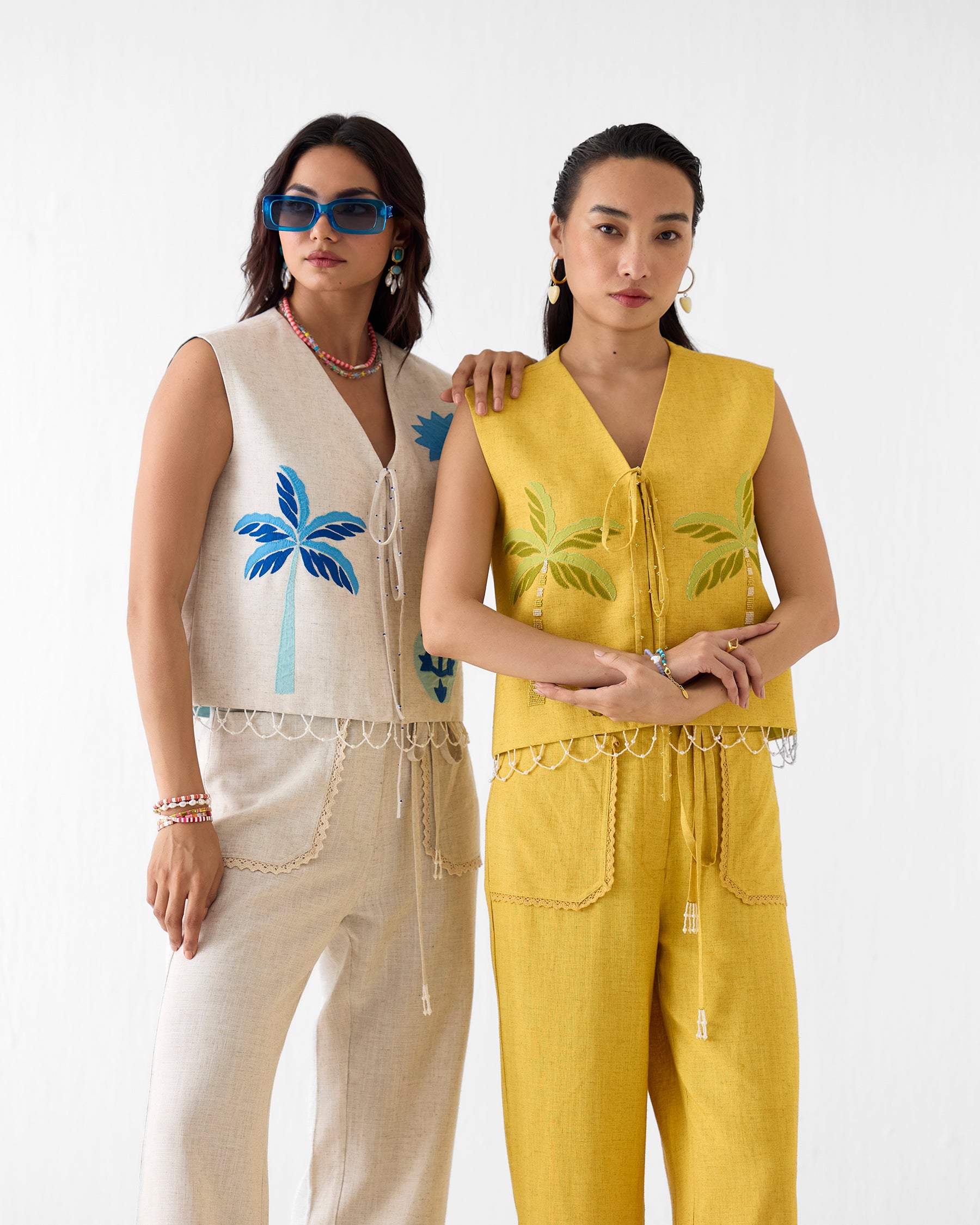 Multani Vest & Trousers Co-ord Set SETS IKKIVI
