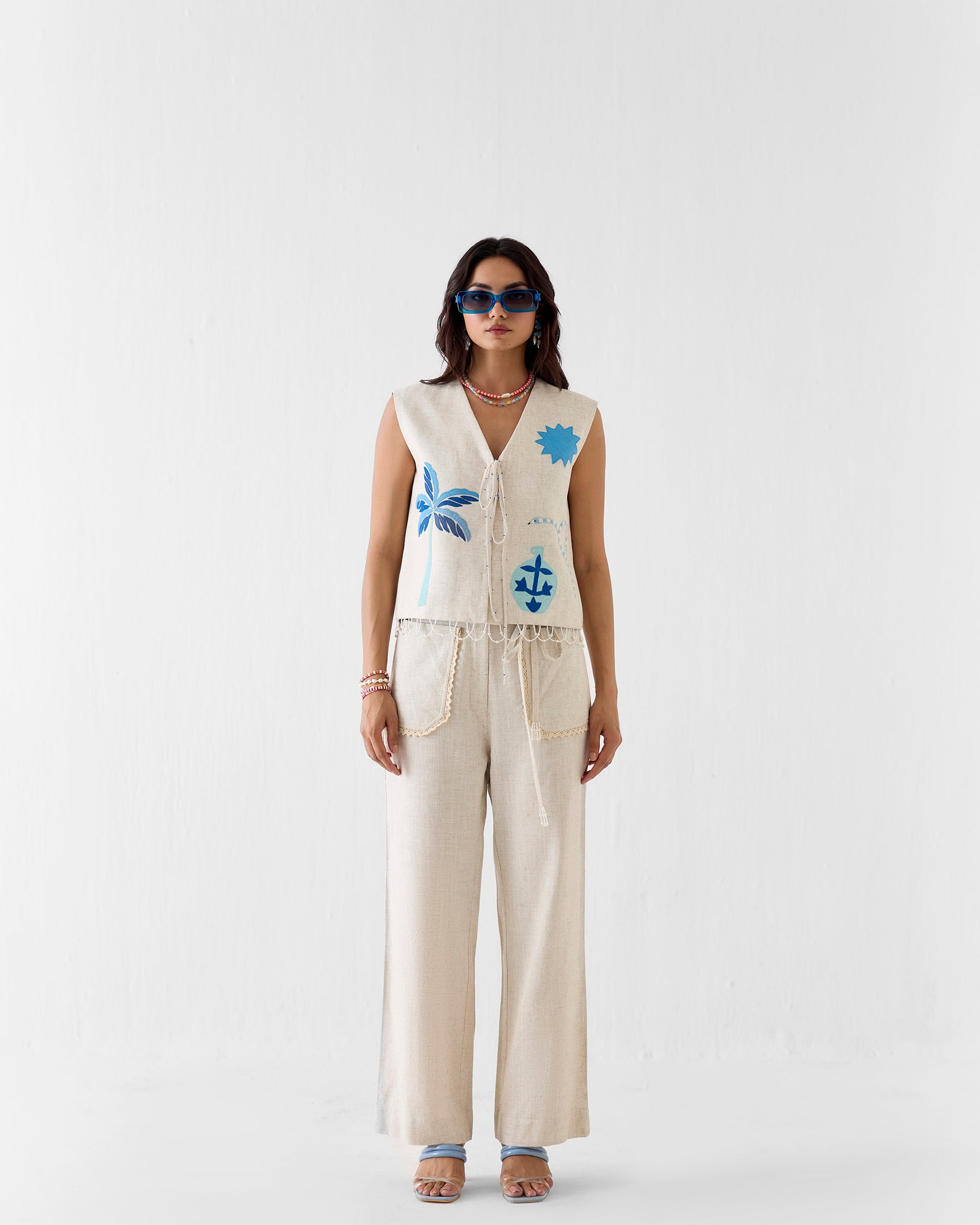 Matka Vest & Pants Co-ord Set SETS IKKIVI