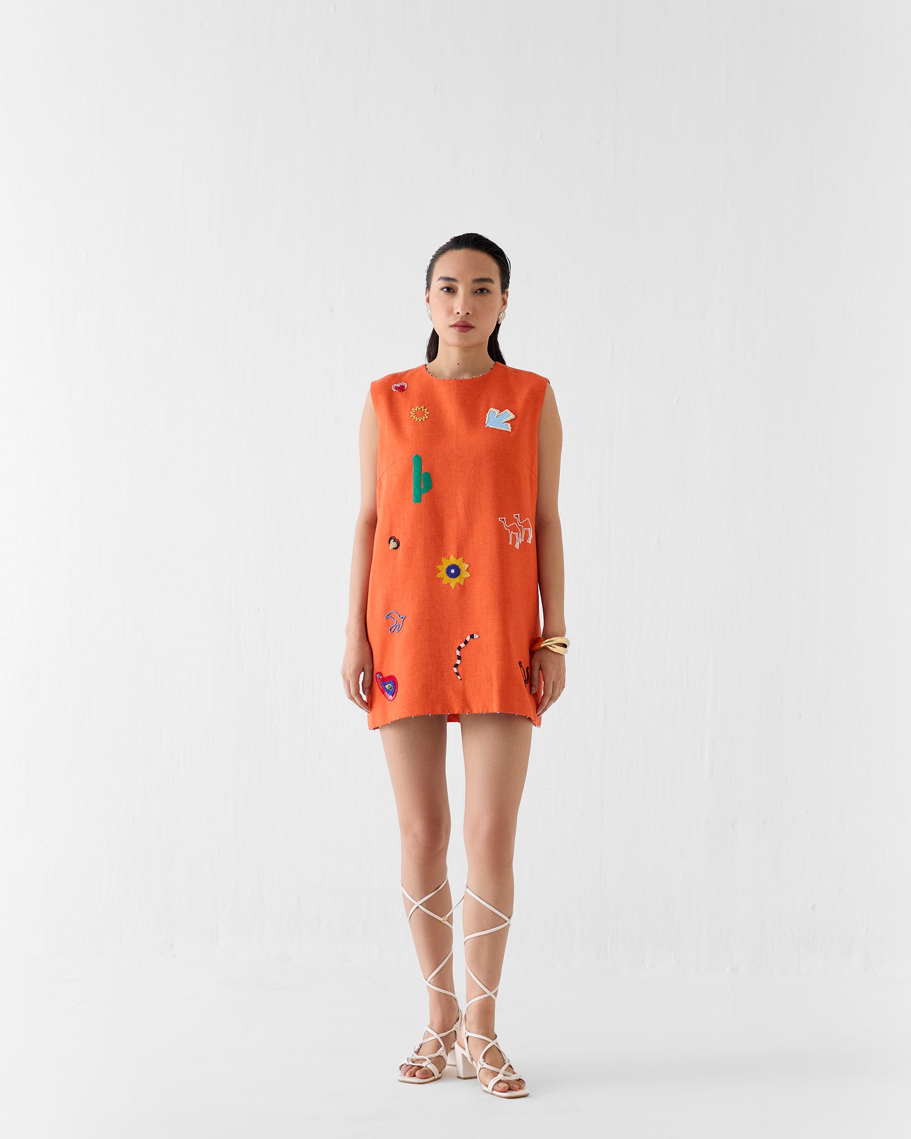 Sahara Dawn Short Dress DRESSES IKKIVI