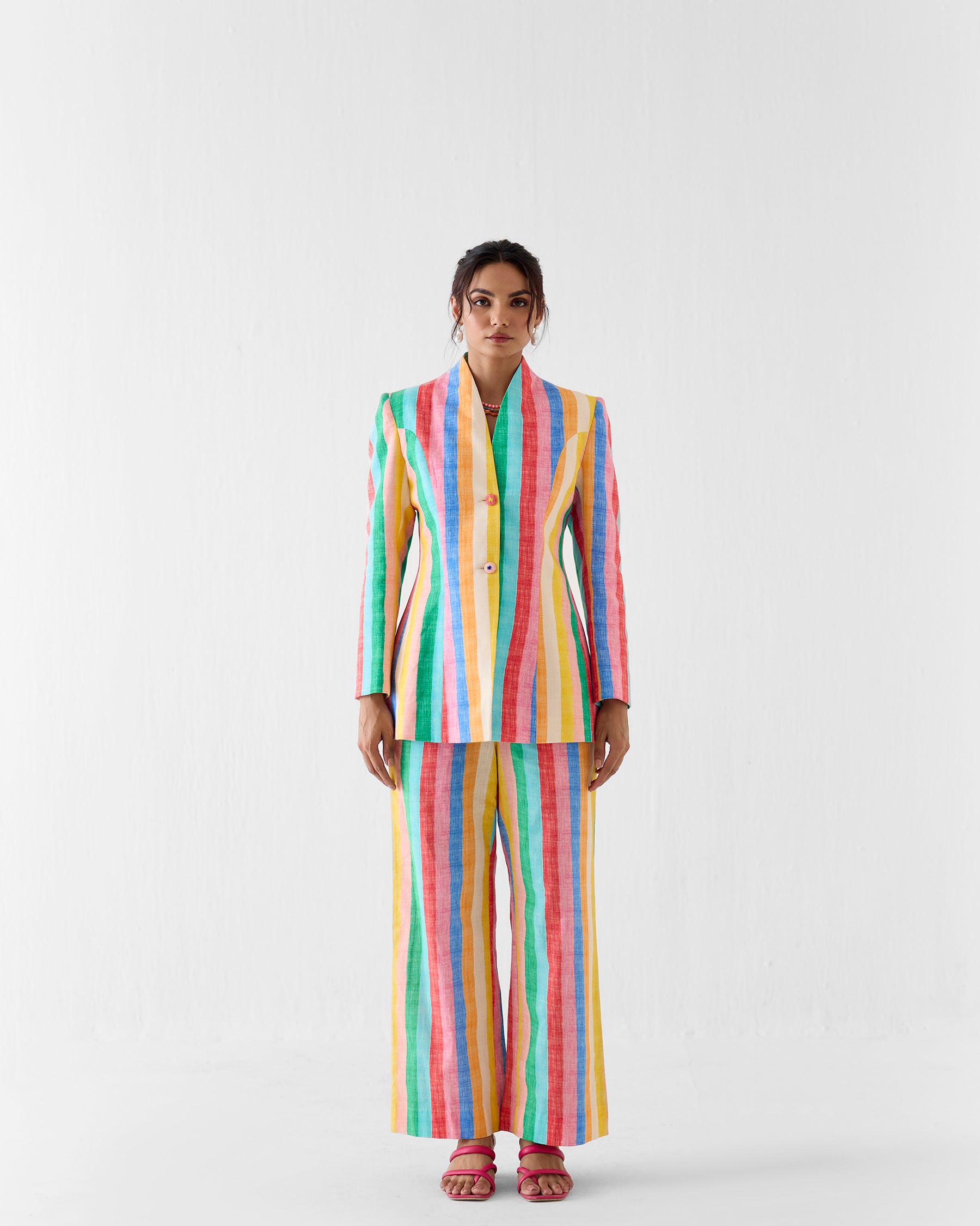 Leher Blazer Co-ord Set SETS IKKIVI
