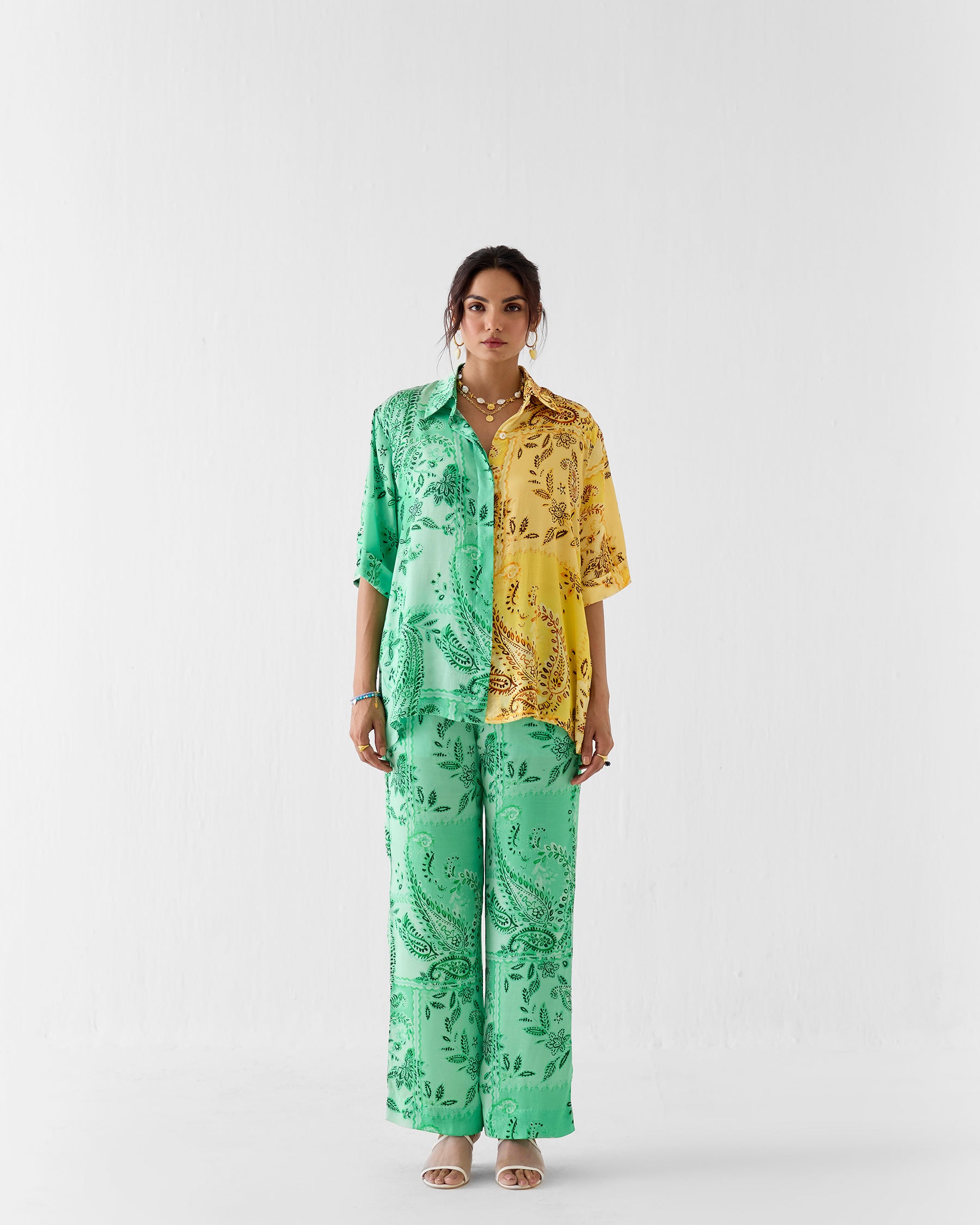 Buta Half & Half Co-ord Set SETS IKKIVI