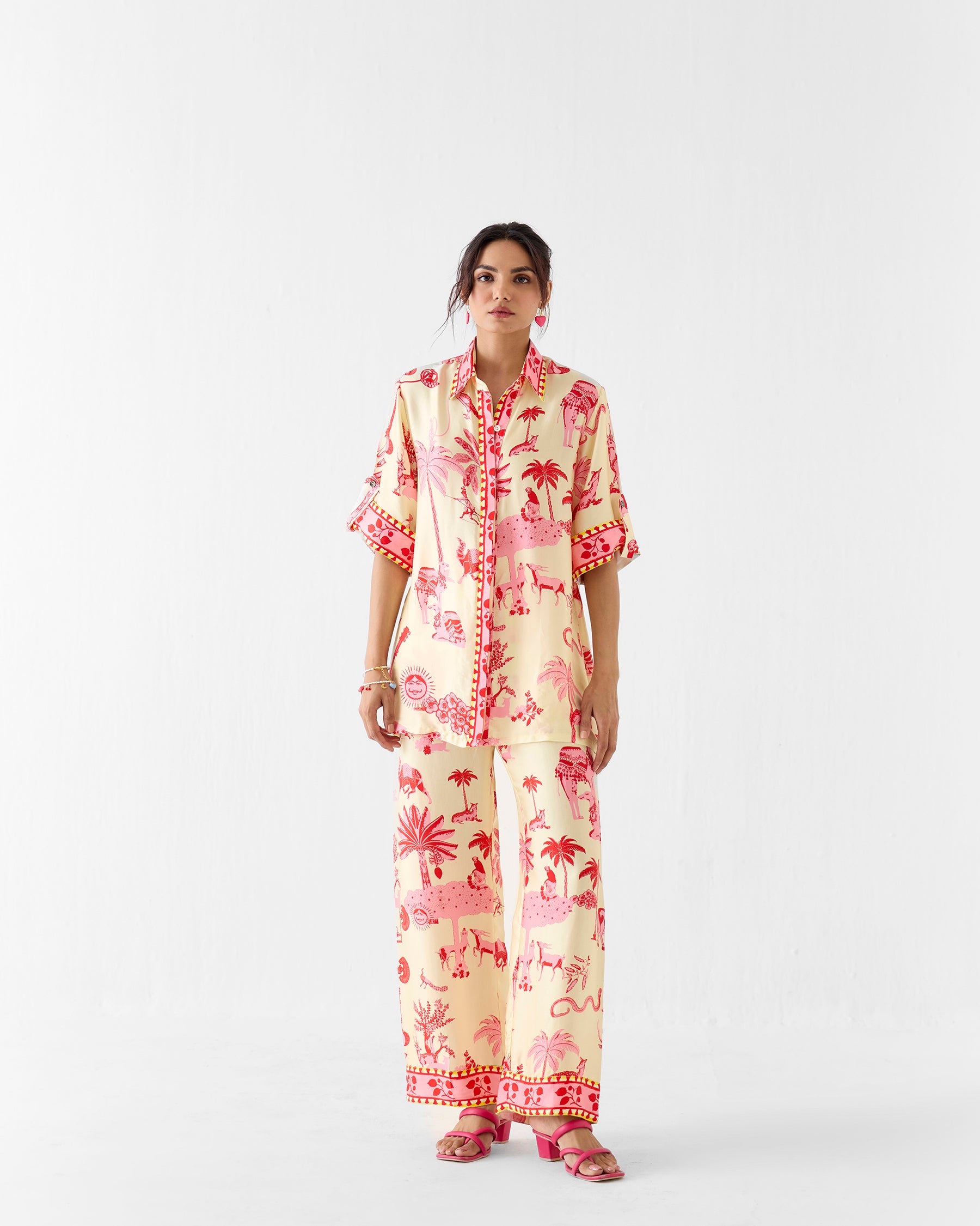 Sawai Shirt & Pant Co-ord Set SETS IKKIVI