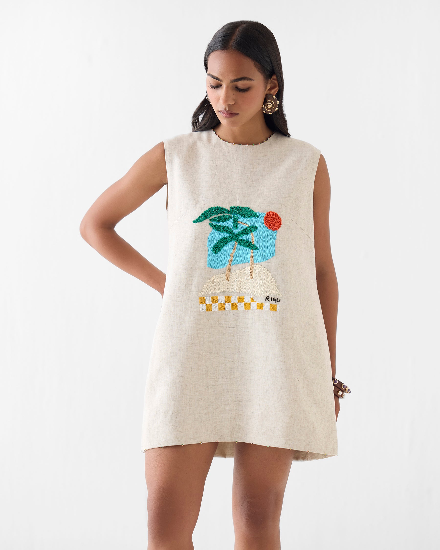 Sahara Day Short Dress DRESSES IKKIVI