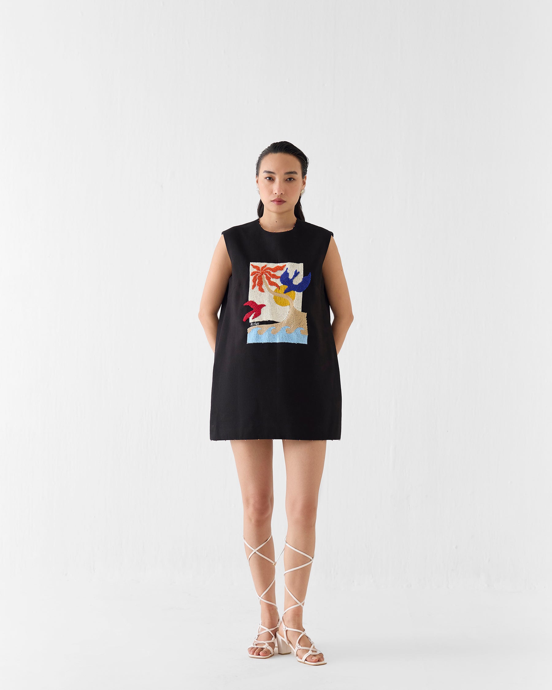 Sahara Night Short Dress DRESSES IKKIVI