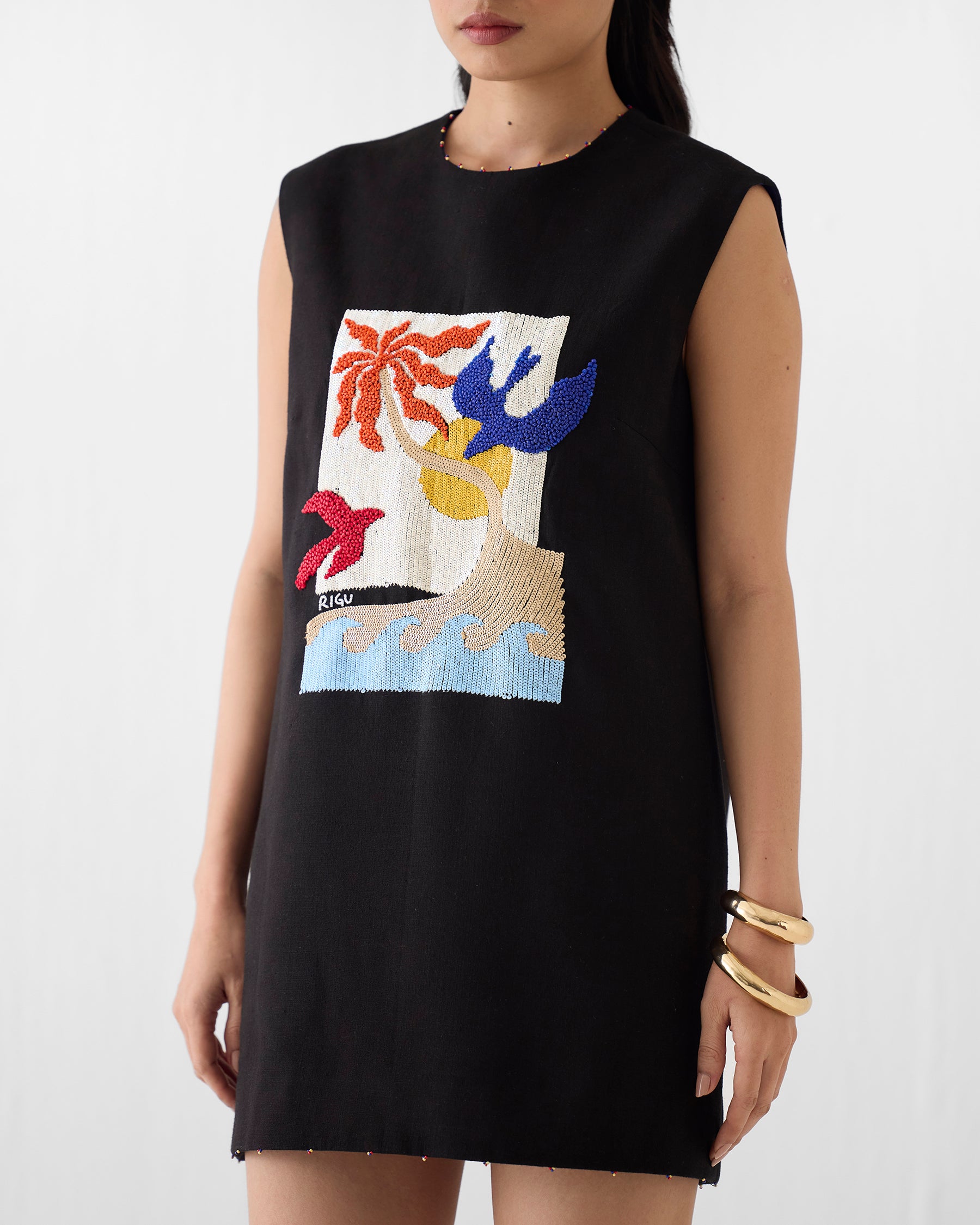 Sahara Night Short Dress DRESSES IKKIVI