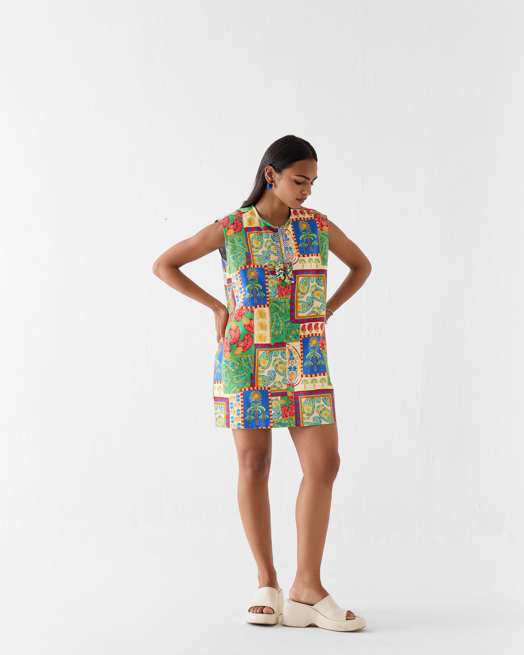 Johari Short Dress DRESSES IKKIVI