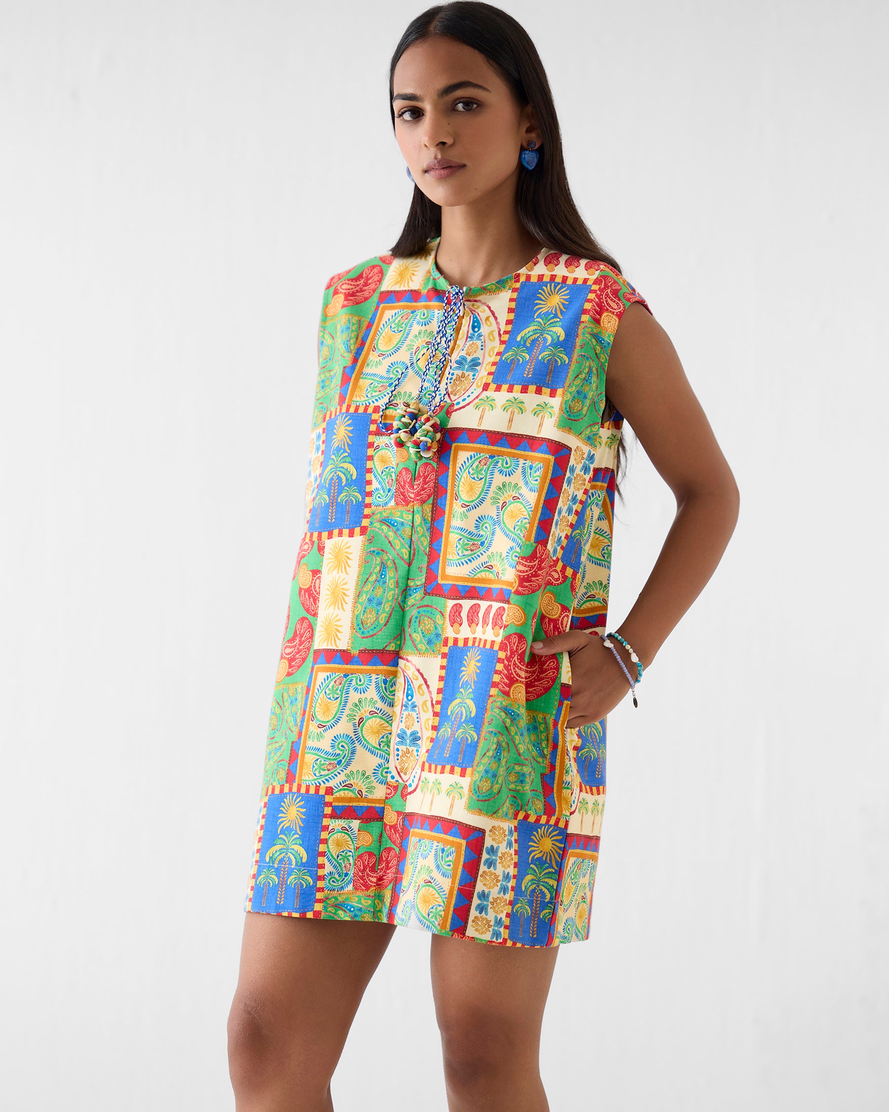 Johari Short Dress DRESSES IKKIVI