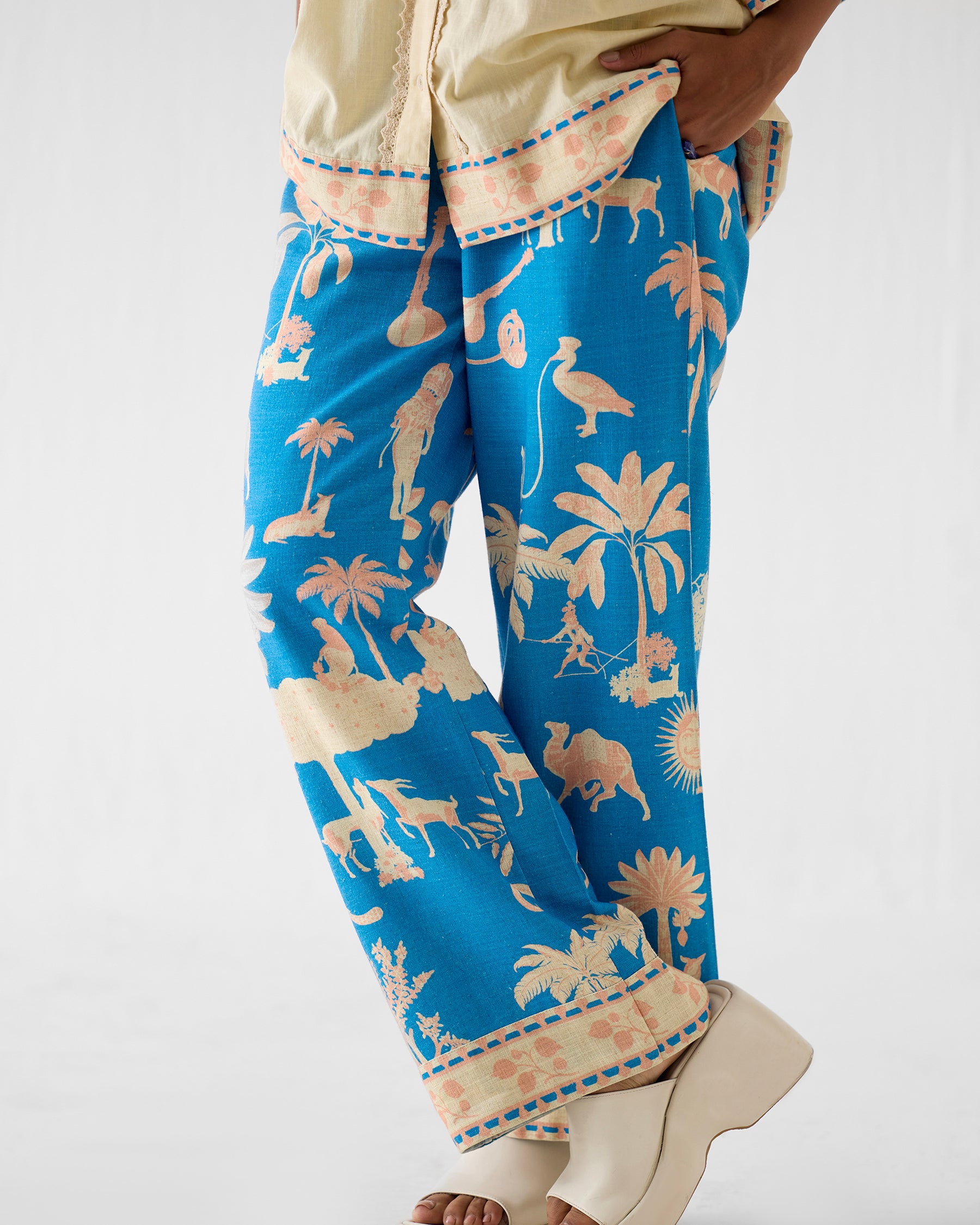 Jaipur Boxy Shirt & Pant Co-ord Set SETS IKKIVI