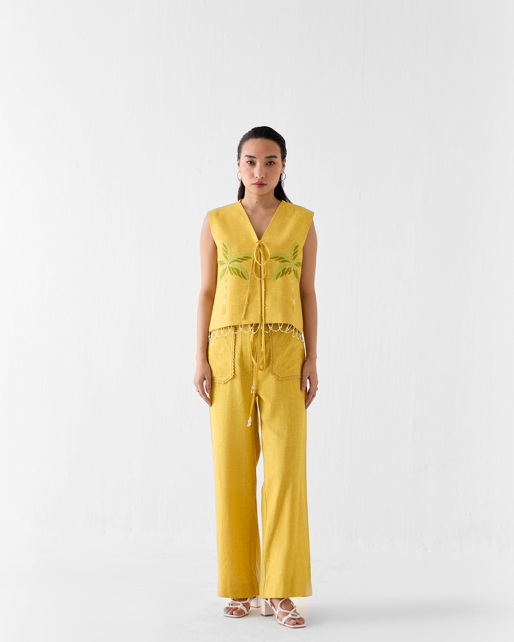 Multani Vest & Trousers Co-ord Set SETS IKKIVI