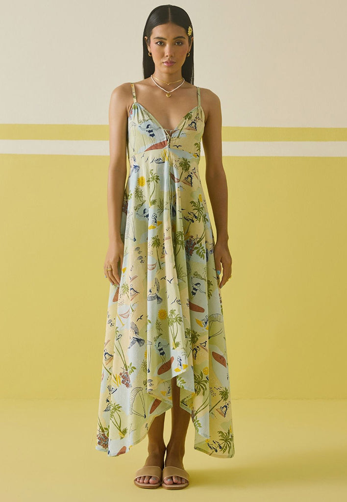Summer Sea Dress DRESSES SUI