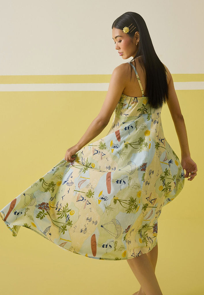 Summer Sea Dress DRESSES SUI