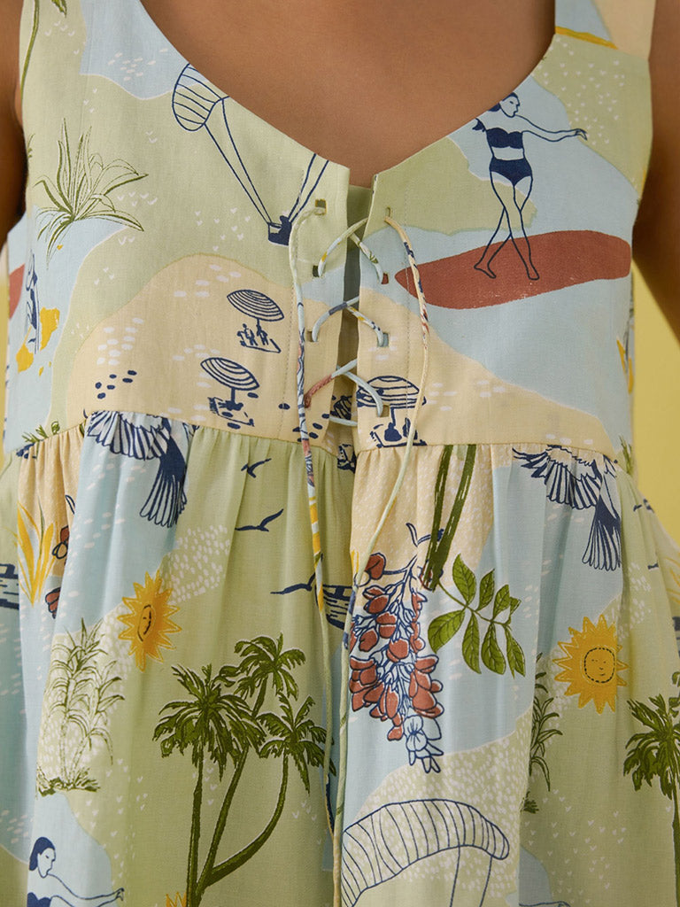 Sunshine Peplum Top TOPS SUI