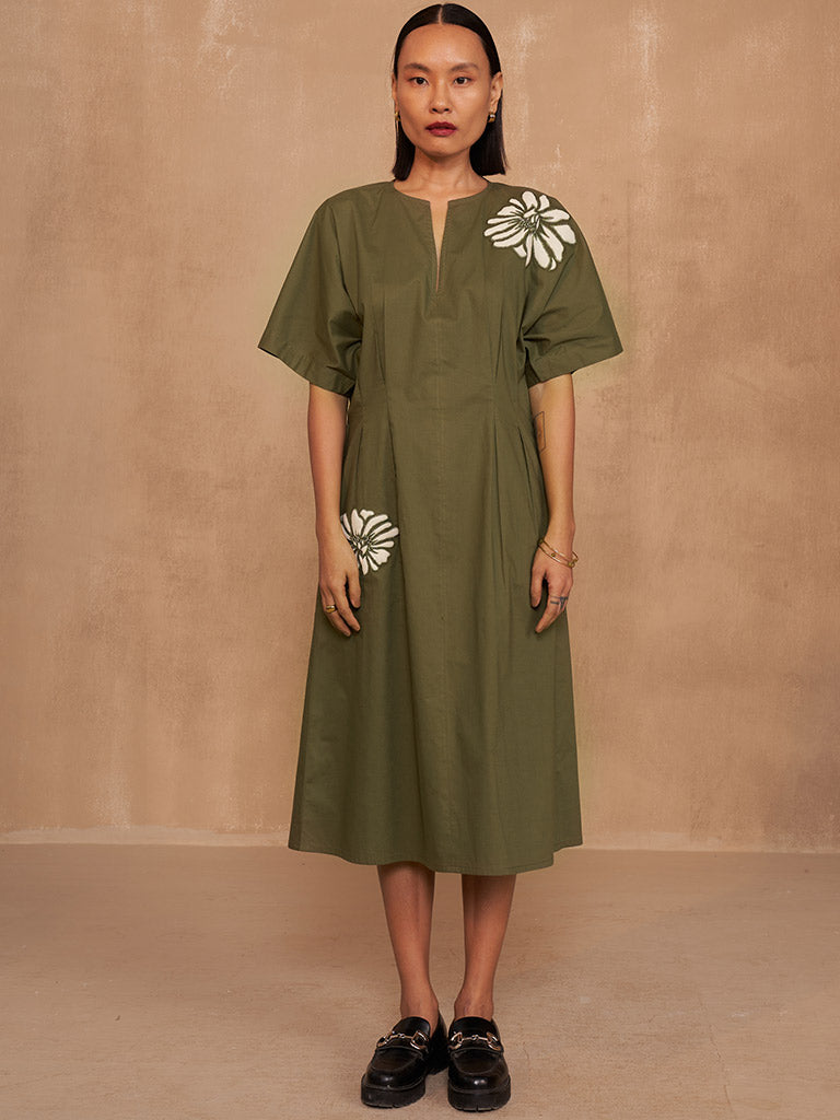 Sweet Cosmos Midi Dress DRESSES SUI