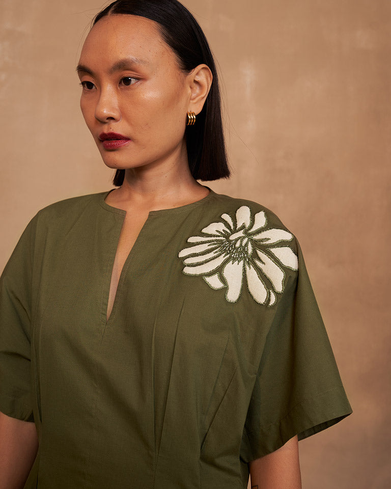 Sweet Cosmos Midi Dress DRESSES SUI