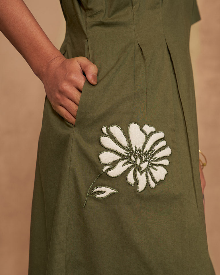 Sweet Cosmos Midi Dress DRESSES SUI