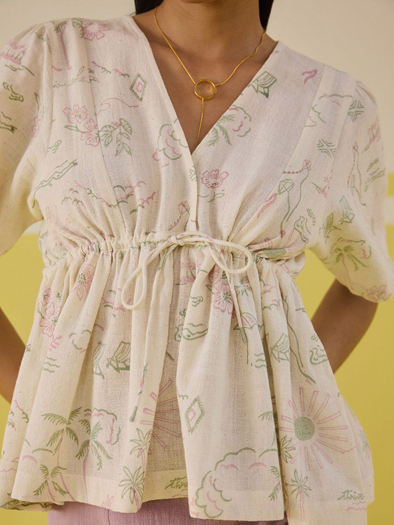 Sweet Sunshine Peplum Top TOPS SUI