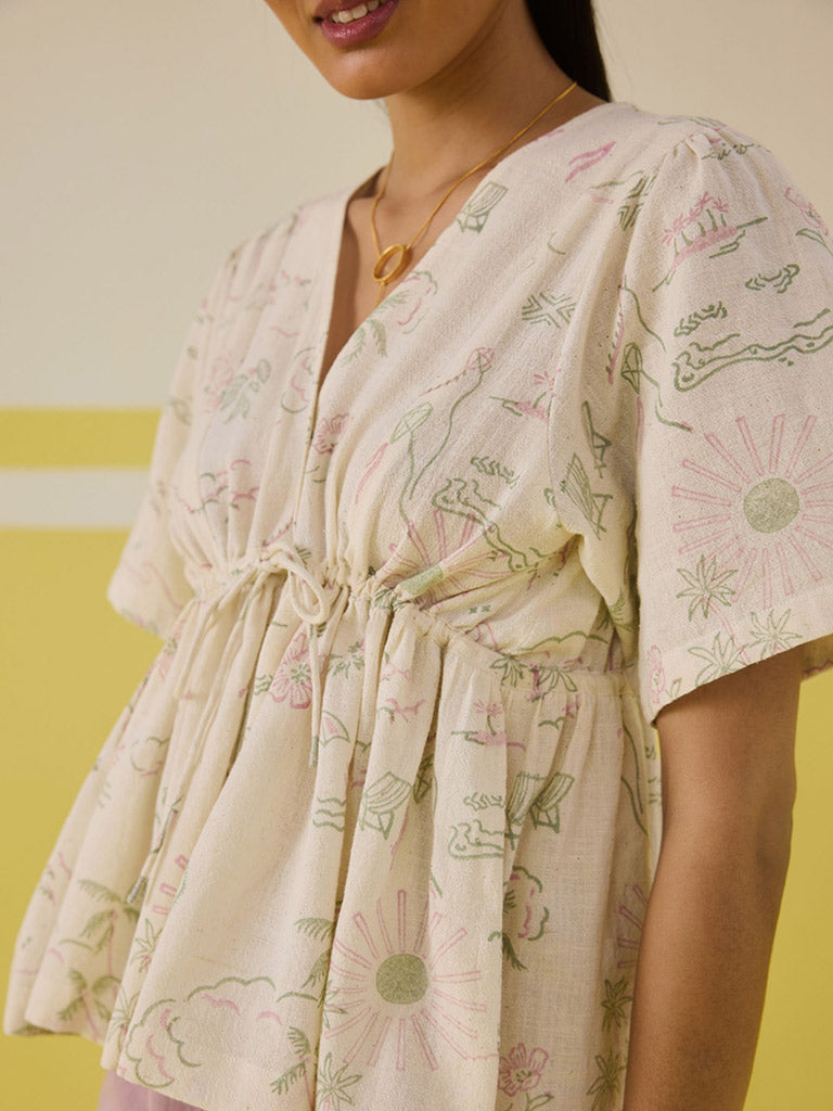 Sweet Sunshine Peplum Top TOPS SUI