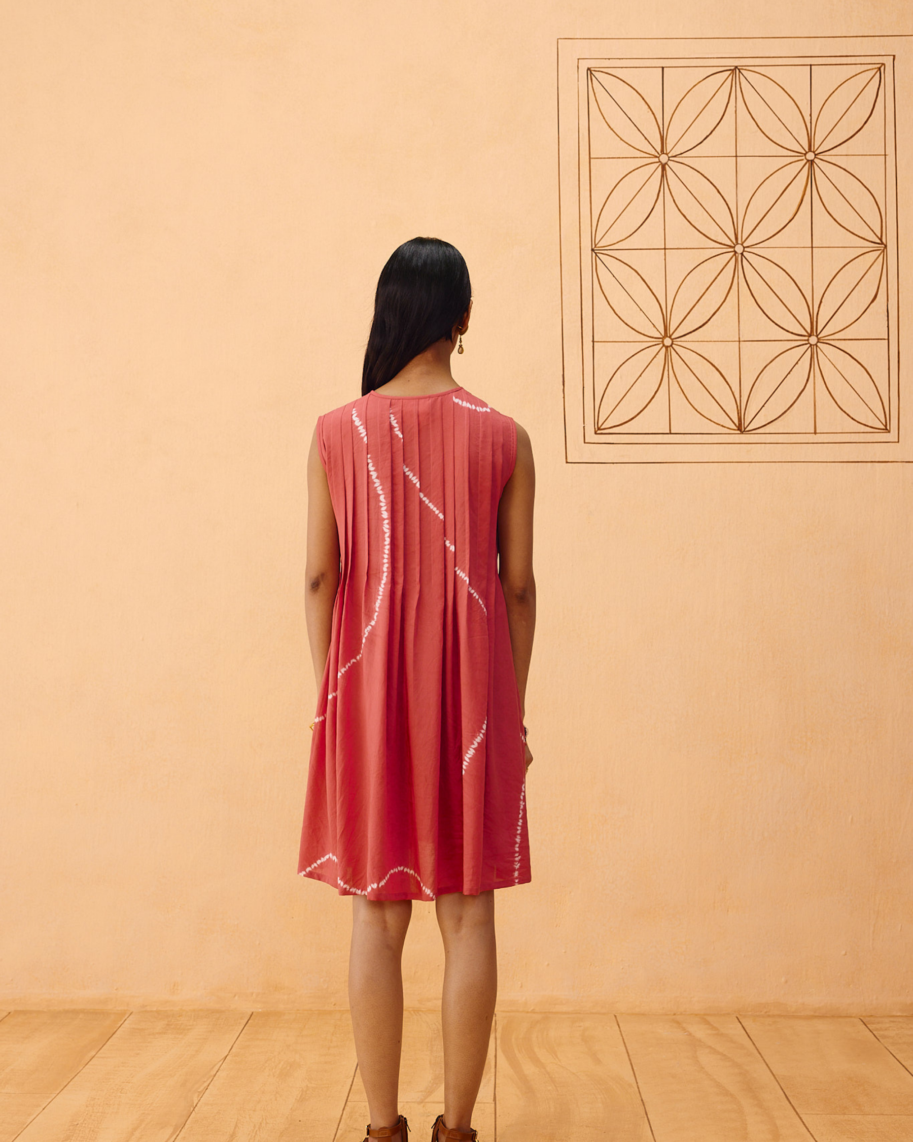Terracotta Memories Lyocell Dress DRESSES SUI